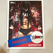 Topps 2016 WWE 2K16 Finn Balor Superstar Trading Card #3 of 8 picture