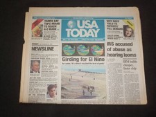 1997 SEP 22 USA TODAY NEWSPAPER - IRS ACCUSED OF ABUSE AS HEARING LOOMS- NP 7871 picture