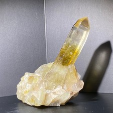 453g RARE white crystal cluster point mineral specimen Chakras Healing picture