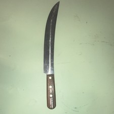 Village Blacksmith Watertown WI #329 Steel Machete, Wood Handle, Full Tang picture