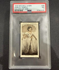 1936 Mitchell's Gallery of 1935 #26 Shirley Temple PSA 7 NM picture