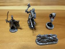 Vintage Ral Partha Pewter Fantasy Figures picture