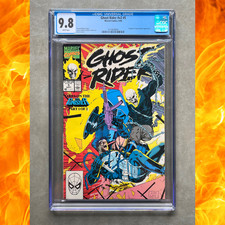 🔥 Ghost Rider V2 #5 CGC 9.8 NM/M (Marvel 1990) Classic Jim Lee Cover 🔥 picture