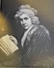 1899 Vintage Magazine Illustration Author Mary Wollstonecraft picture