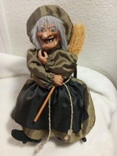 vintage fun world rockin' witch 10-in animated Halloween decor works picture