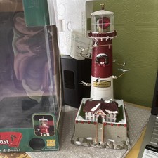 Mr. Christmas Holiday Lighthouse Barnegat NJ Motion Light Sound picture