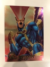1995 Fleer Ultra X-MEN Cyclops Promo Chromium MINT Trading Cards picture