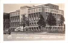 C94/ O'neill Nebraska Ne Real Photo RPPC Postcard c40s Holt County Court House picture