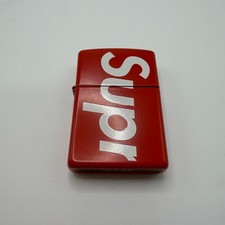 Supreme Box Logo Zippo Lighter Red SS21 NIB Authentic Sold Out Deadstock Japan picture