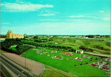 Alberta Canada Lethbridge Brewery Gardens Postcard Unused (23701) picture
