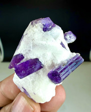 252 CTS Purple Scapolite Crystals On Matrix Combine/ Collector Mineral Specimens picture
