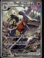 Cynthia's Garchomp ex Holo Special Illustration Rare Destined Rivals 232/182 NM picture