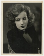 Greta Garbo by Ruth Harriet Louise Stamped 1928 Oversize Portrait Photo L183 picture