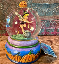 DISNEY SHOWCASE Jim SHORE TINKERBELL MINI SNOW GLOBE 