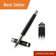 TIESOME Luxury Fountain Pen 0.5mm Fine Point Ink Cartridges picture
