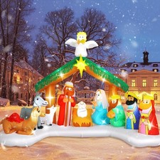 12FT Christmas Inflatables Nativity Scene - Large 12ft Nativity Scene picture
