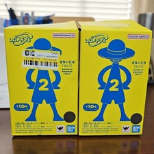 Bandai Namco One Piece Monkey D. Luffy Figure Box #2 Animation LUFFY's 2 lot set picture