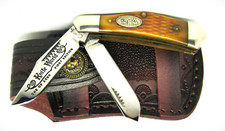 NOS Cripple Creek  Bob Cargill 1982 Trapper 1st Edition Knife World Pocket Knife picture