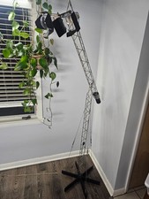 Vintage Mid Century Curtis Jere Monumental Crane Sculptural Floor Lamp Retro picture