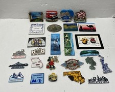 Lot of 26 Vtg Refrigerator Magnets US Int’l Travel Souvenir picture