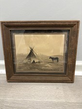 William j Carpenter, Native American Photo Print titled Home Sweet Home  picture