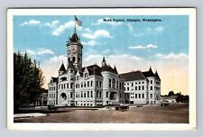 Olympia WA-Washington, State Capitol, Antique, Vintage Postcard picture