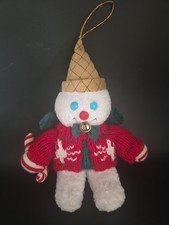 Vintage 2001 Mr Bingle Plush Dillard’s Maison Blanche Christmas Ornament Rare picture