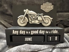 2000 Harley Davidson Perpetual Desk Calendar It’s Always A Good Day For A Ride picture