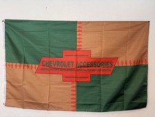 Chevrolet Accessories Chevy GM Parts Art Banner Flag picture