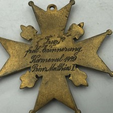 Prince Matthias 1929 Fob Medal Pendant Unsure HELP Vintage Antique Mystery picture