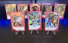 2026 Upper Deck Platinum DC Red Rainbow Refractor 8-Card Lot MARVEL picture