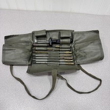 Vintage Swiss Military Gun Cleaning Kit, F&W, Graisse Armes Aut. Automatenfett picture