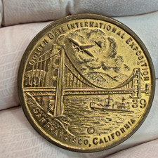 1939 Golden Gate International Exposition - Bay Bridge Token picture