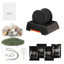 Uimoso Rock Tumbler 1 lb Polishing Machine with Adjustable Speeds Operation picture