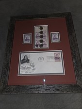 The First National  Monument - Devils Tower & First day Cover of its own stamp picture