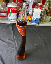 Vintage Stretched Coca Cola Bottle SEALED SUPER RARE 1970's picture
