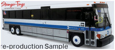 Iconic Replicas MCI D4500CT Coach: MTA New York City ABS Plastic 1:50 picture