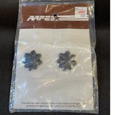 AAFES Black Oak Leaf Army Lt. Col. Uniform Rank Pins Set of 2 picture