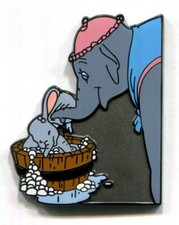 Disney Pins Dumbo Bubble Bath Memorable Moments Series Disneyland Pin picture