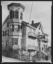 Photo:Old Mystic Connecticut 1935-1942 Historic House Victorian Mansion picture