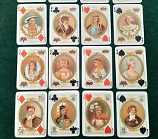 Antique 1897 Queen Victoria Dimond Jubilee Playing Cards Full deck picture