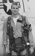 Photo Vintage Vintage John McCain Photo U.S. Navy Pilot in His Late 20s in 1965 picture