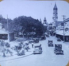 Old Slave Market, St. Augustine, Florida, c1920's Magic Lantern Glass Slide picture