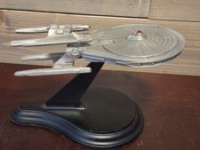 1993 Franklin Mint Star Trek USS Stargazer NCC-2893 Pewter Ship w/Stand picture