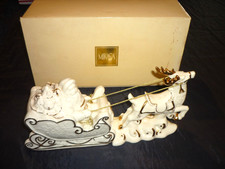 Mikasa Holiday Elegance Santa W/ Sleigh 