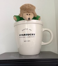 2016 Starbucks Giant Abbey Classic Ceramic Limited Edition Coffee Mug 138oz picture