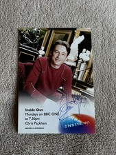CHRIS PACKHAM (INSIDE OUT) HAND SIGNED BBC CAST CARD- UNDEDICATED  picture