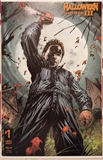 Halloween Devil's Eyes lll #1 NOV. 2001 estimated grade 9.4 🔥🔥🔥 Chaos comics picture