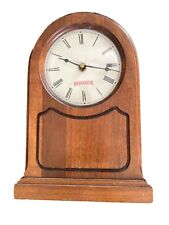 Vintage Beefeater Gin Wood Clock Bar Man Cave Wisconsin Clock Company picture