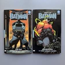 Absolute Batman Vol 1 and 2 The Zoo & Abomination TPB Paperback Set Lot Snyder picture